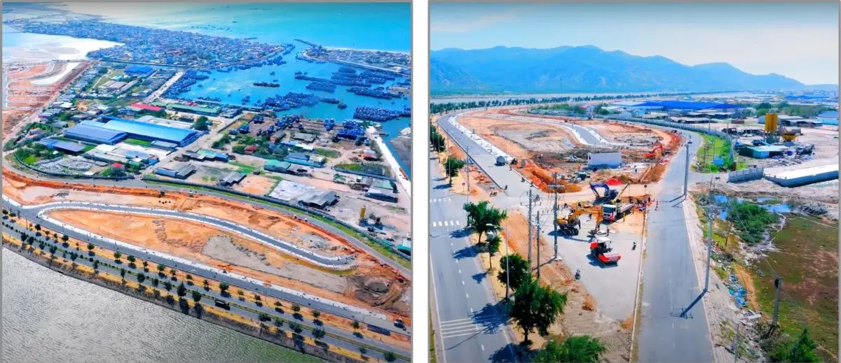 Ảnh thực tế dự án Cà Ná New City 