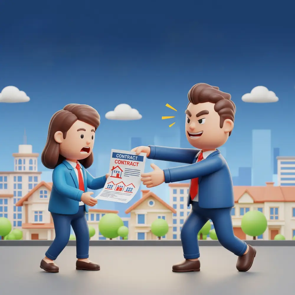 Chiêu trò nhận hoa hồng mô giới bất động sản