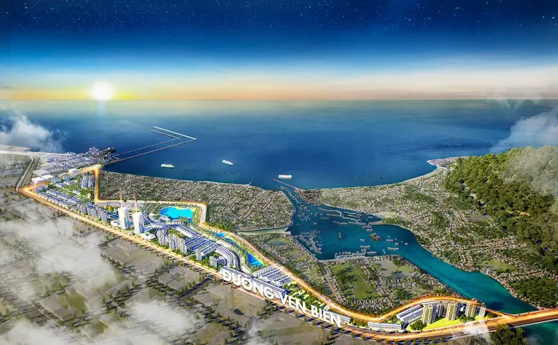 Phối cảnh dự án Cà Ná New City 