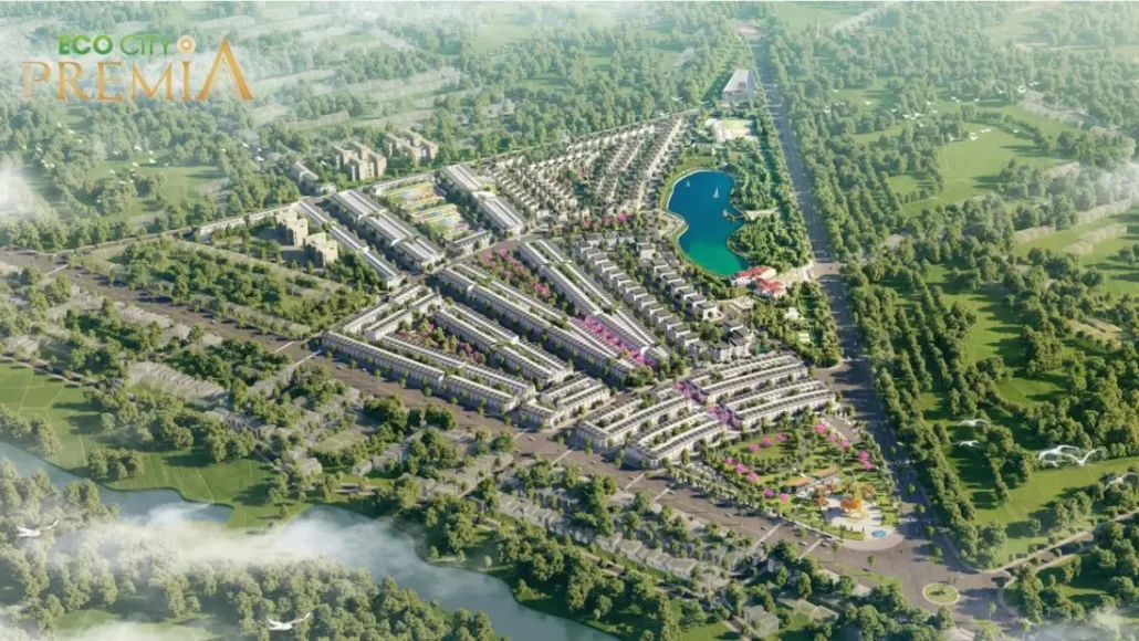 Phối cảnh trên của ECOCITY PREMIA