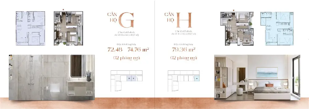 Thiết kế hiện đại tại CT1 Riverside Luxury