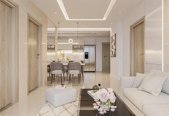Thiết kế hiện đại tại CT2 VCN Phước Long