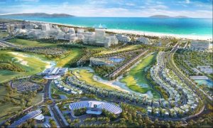 Toàn cảnh dự án KN Paradise Cam Ranh nhìn từ trên cao, quy mô siêu dự án quốc tế
