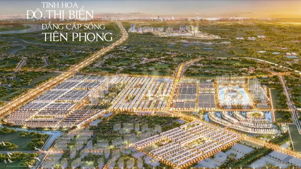 Phối cảnh tổng thể Khu đô thị KVG Nha Trang