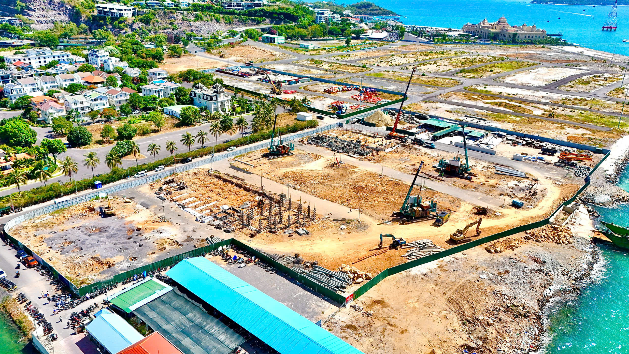 hình ảnh thực tế tiến đồ vinpearl phú quý nha trang