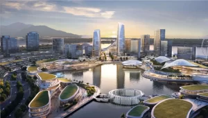 Phối cảnh đại đô thị ven biển