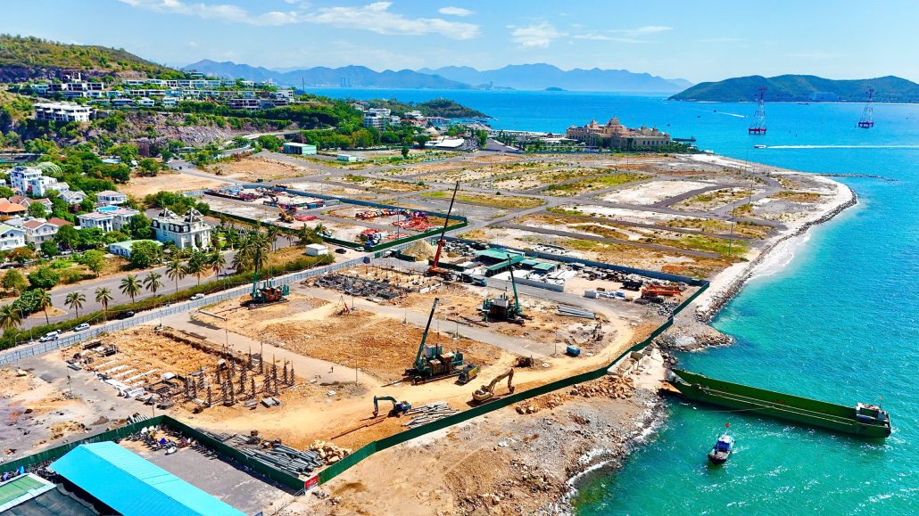 hình ảnh thực tế tiến đồ vinpearl phú quý nha trang