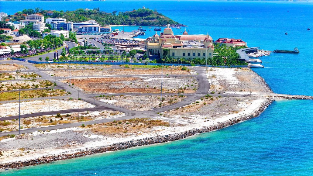 hình ảnh thực tế tiến đồ vinpearl phú quý nha trang