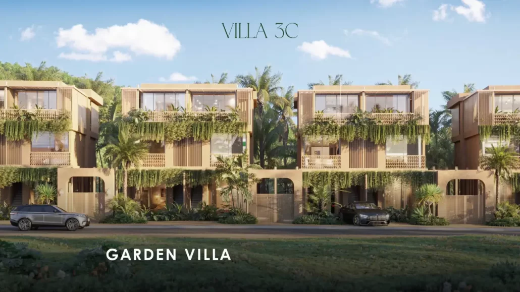 Garden villa