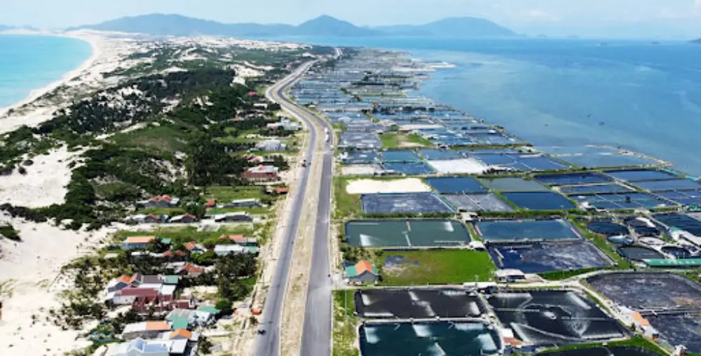 Khu vực triển khai dự án Sun Group nhìn từ thực tế