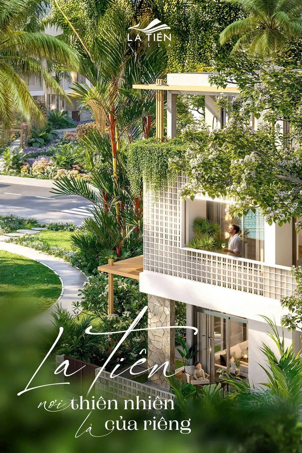 Phối cảnh tổng thể La Tiên Villa 44ha