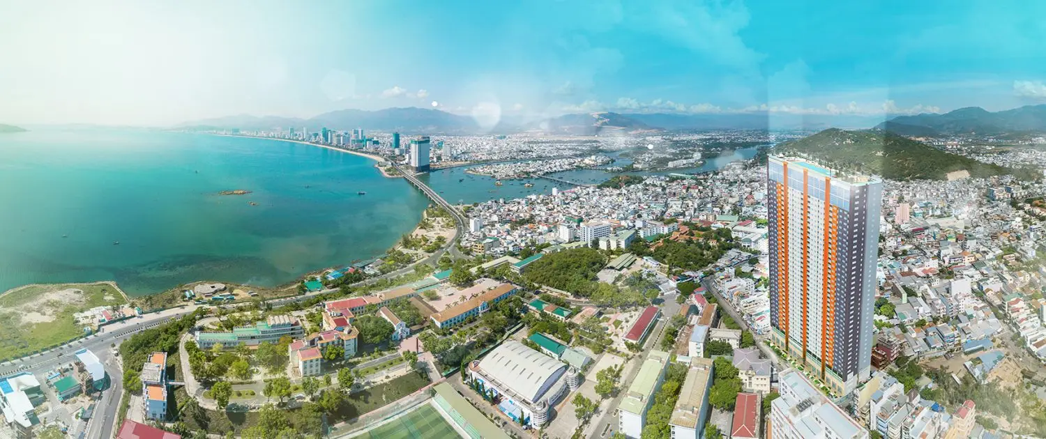 View toàn cảnh thành phố từ Napoleon Castle