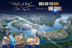 Phối cảnh đô thị quần đảo sinh thái Sun Nha Trang