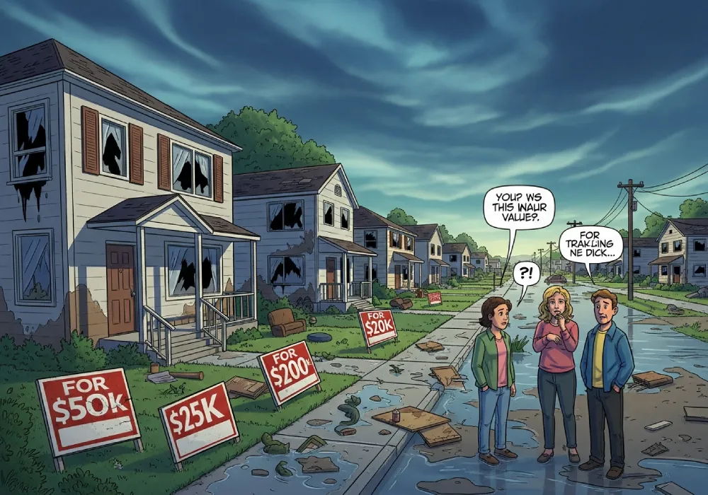 giá nhà đất sau lũ sẽ như thế nào