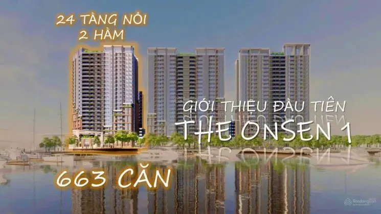 Căn hộ The Onsen 1 nhìn toàn cảnh Charmora City