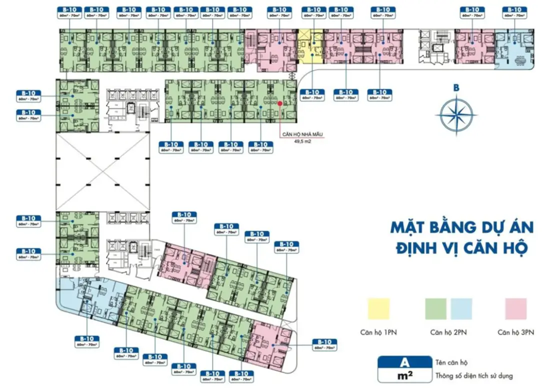 Mặt bằng thiết kế dự án Hưng Phú 2 Nha Trang