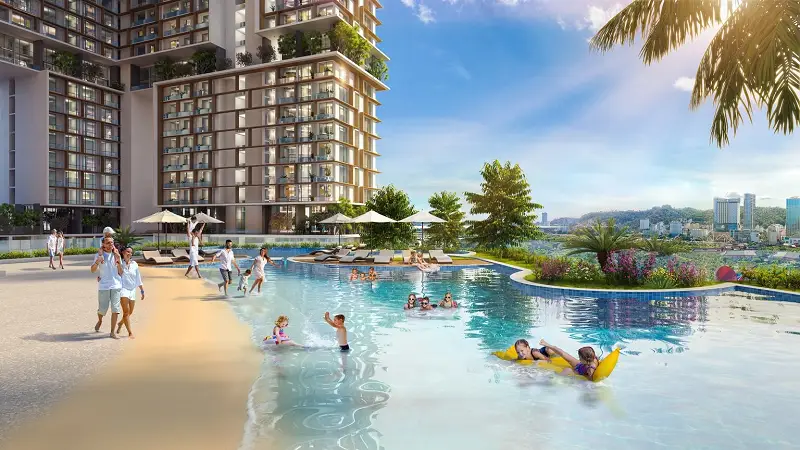 Phối cảnh đô thị Sun Elite City Bãi Cháy