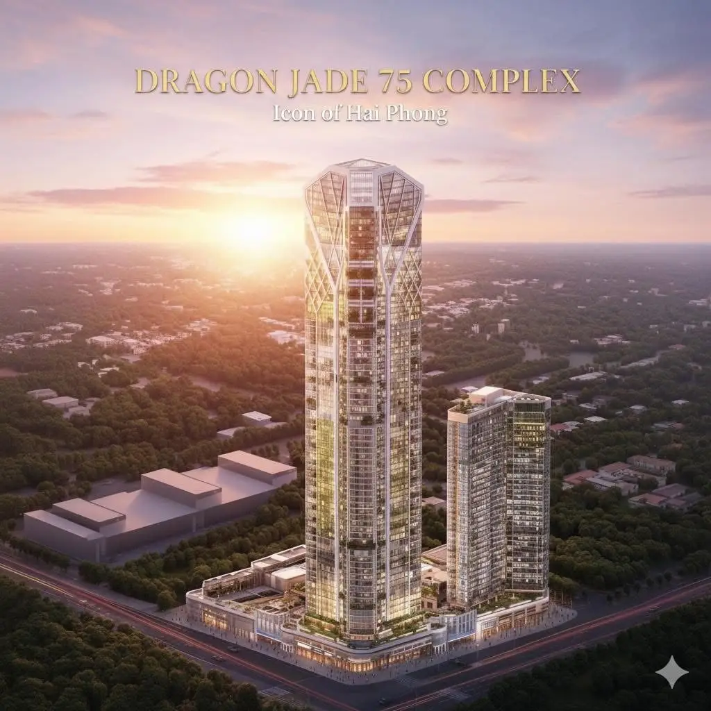 Tòa tháp 75 tầng Dragon Jade 75 thuộc dự án Dragon 75 Complex