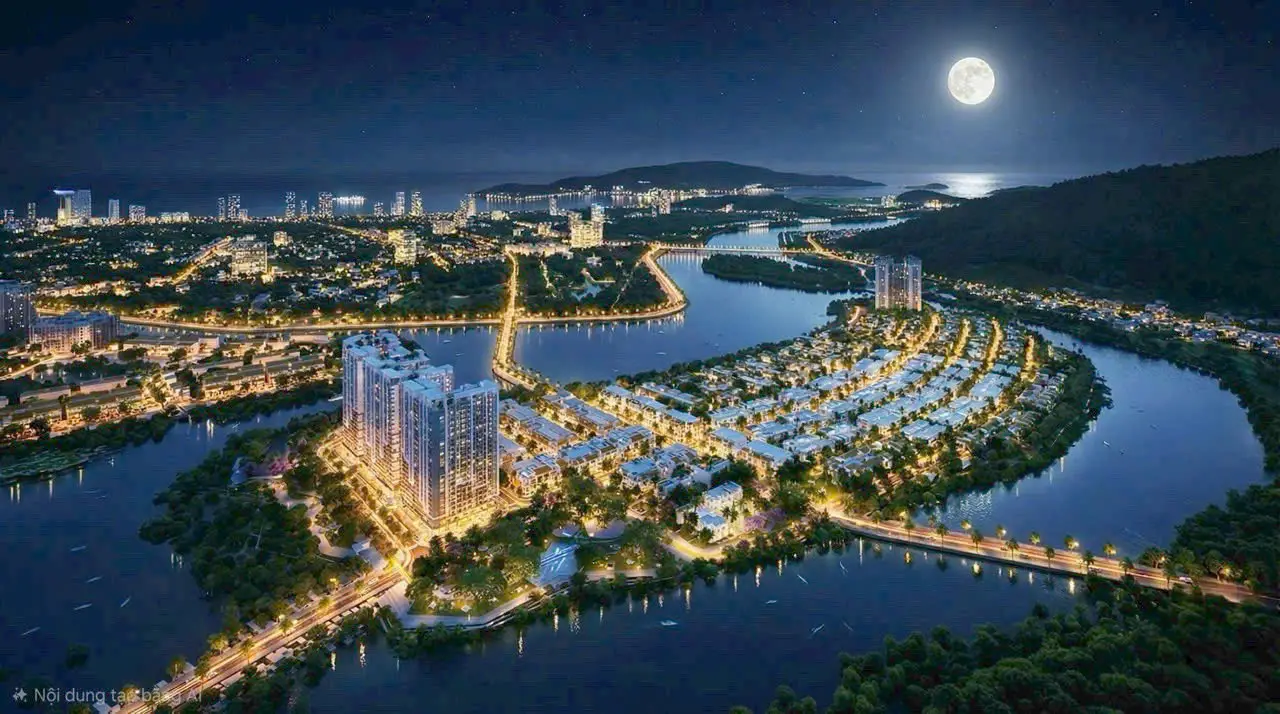 toàn cảnh charmora city về đêm