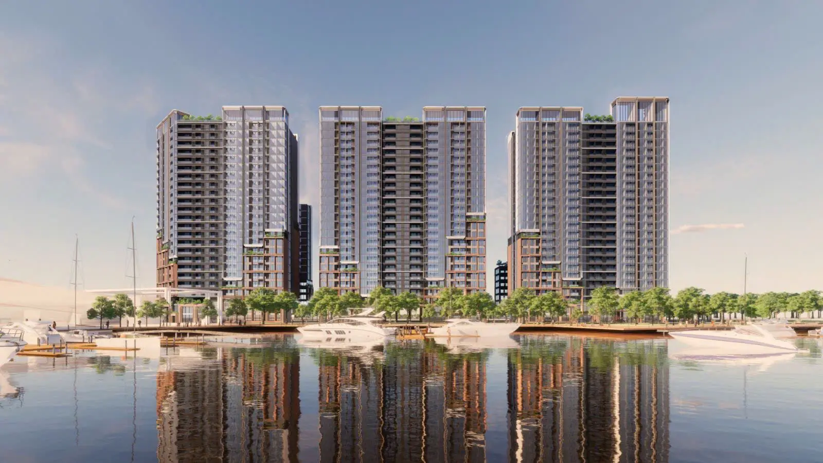 View sông Quán Trường từ dự án The Onsen 1