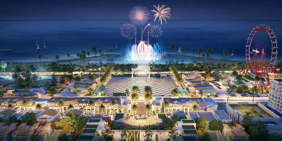 Hệ thống tiện ích công viên nước và khu vui chơi tại Novaworld Nha Trang.