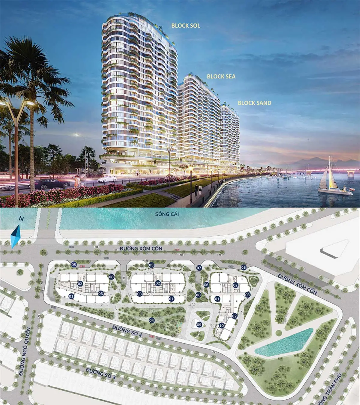 mặt bằng tổng thể dự án Welltone Luxury Residence