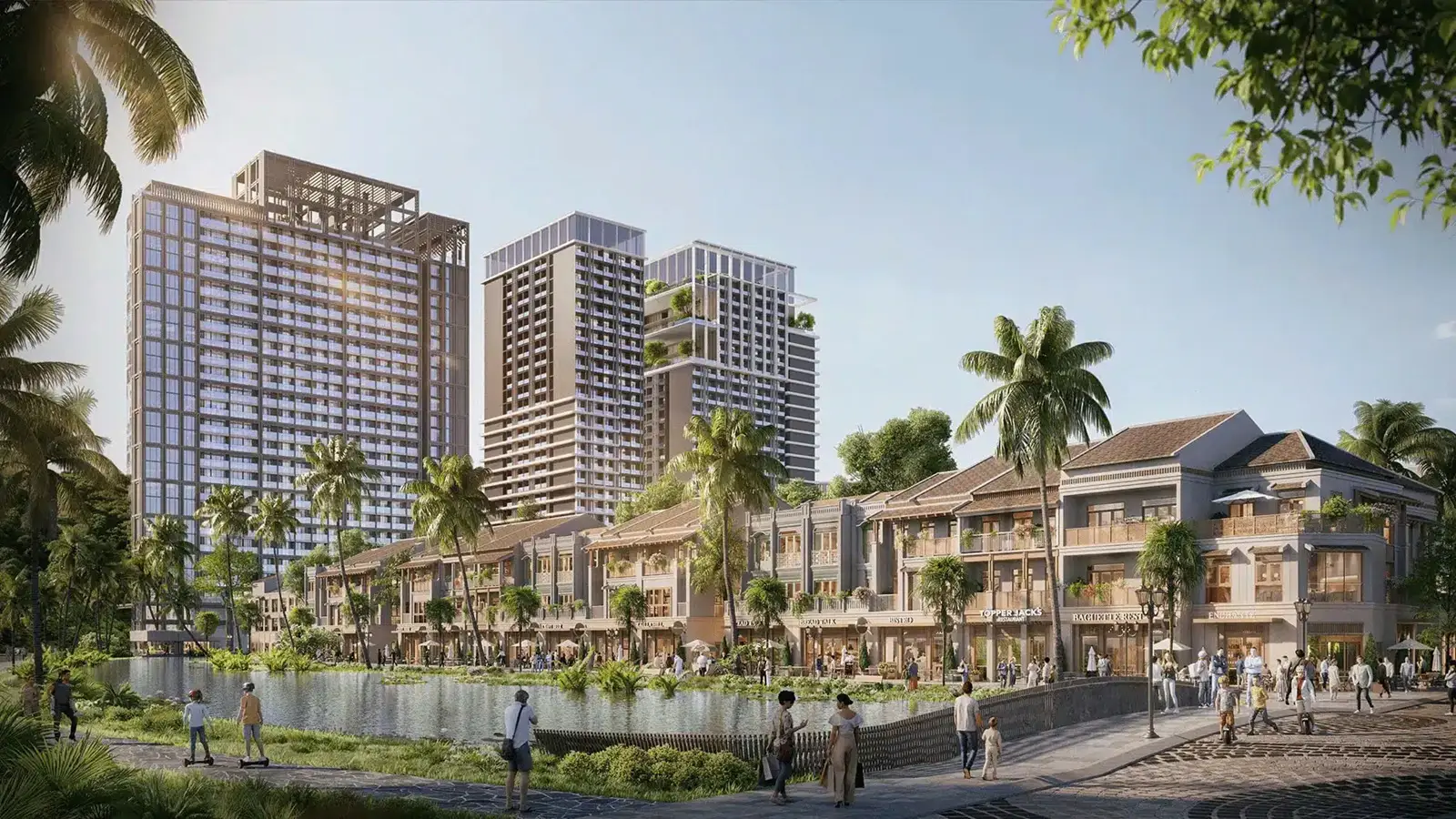 Phối cảnh quy hoạch 3D siêu dự án Sun Group Nha Trang 226ha.