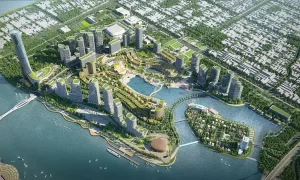 Phối cảnh tổng thể quy hoạch 226ha dự án Sun Group Nha Trang năm 2026. Tiềm năng tăng giá Sun Group Nha Trang