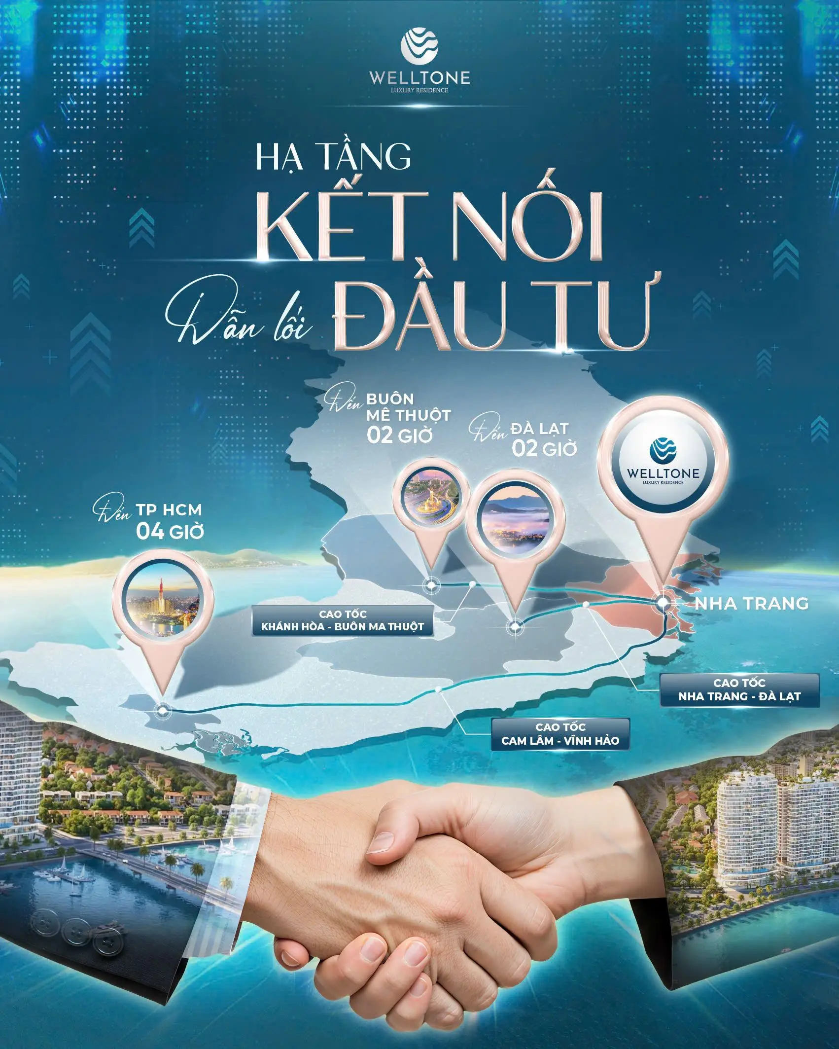 Tiềm năng khai thác cho thuê du lịch cao cấp tại dự án Welltone Luxury Residence.