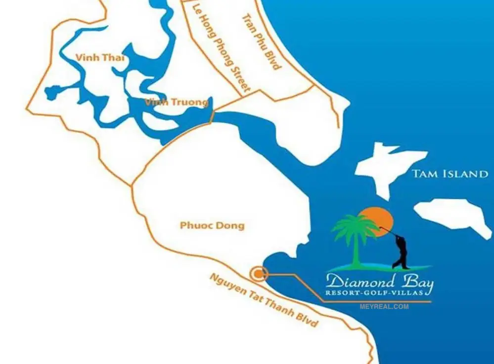 Vị trí chiến lược dự án Novaworld Nha Trang kết nối sân bay Cam Ranh